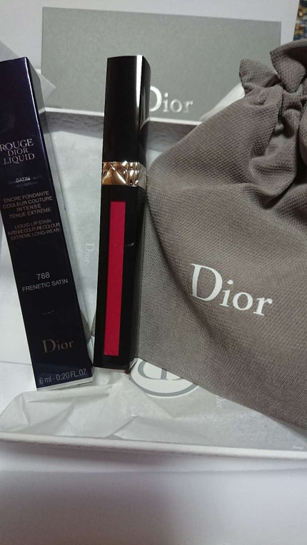 ルージュ ディオール リキッド/Dior/口紅を使ったクチコミ(1枚目)