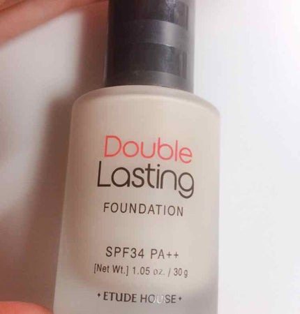 ダブルラスティング ファンデーション/ETUDE/リキッドファンデーションを使ったクチコミ(1枚目)