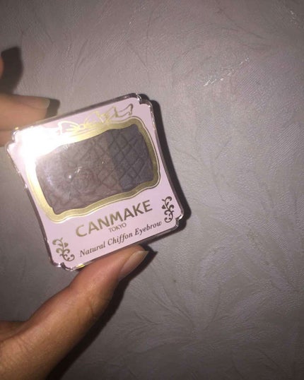 ナチュラルシフォンアイブロウ 01 スウィートティラミス/キャンメイク/パウダーアイブロウを使ったクチコミ(2枚目)