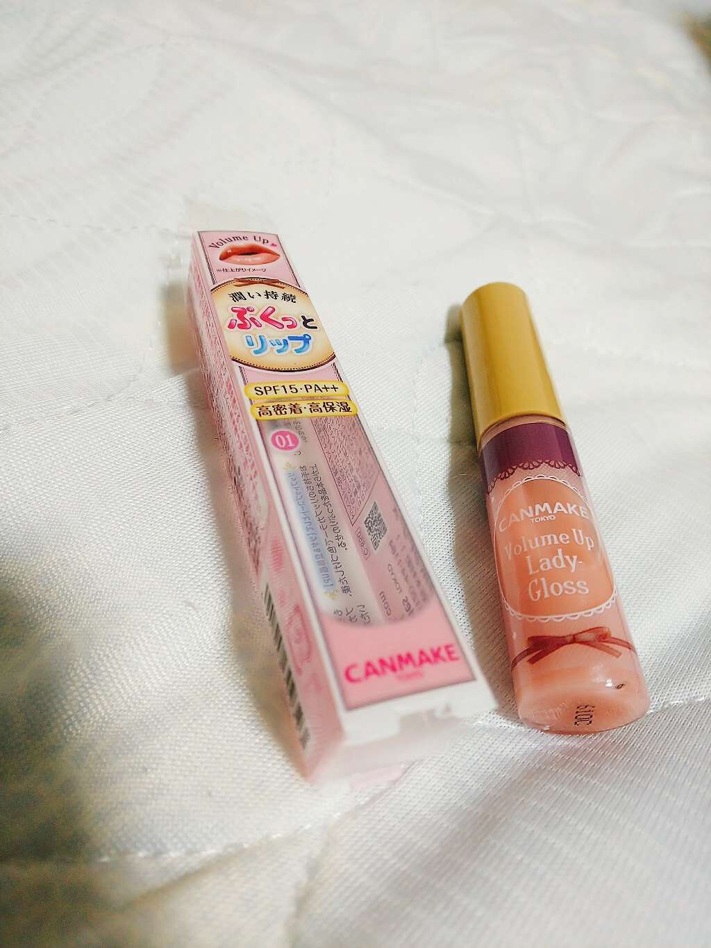 ボリュームアップレディグロス/キャンメイク/リップグロスを使ったクチコミ(1枚目)