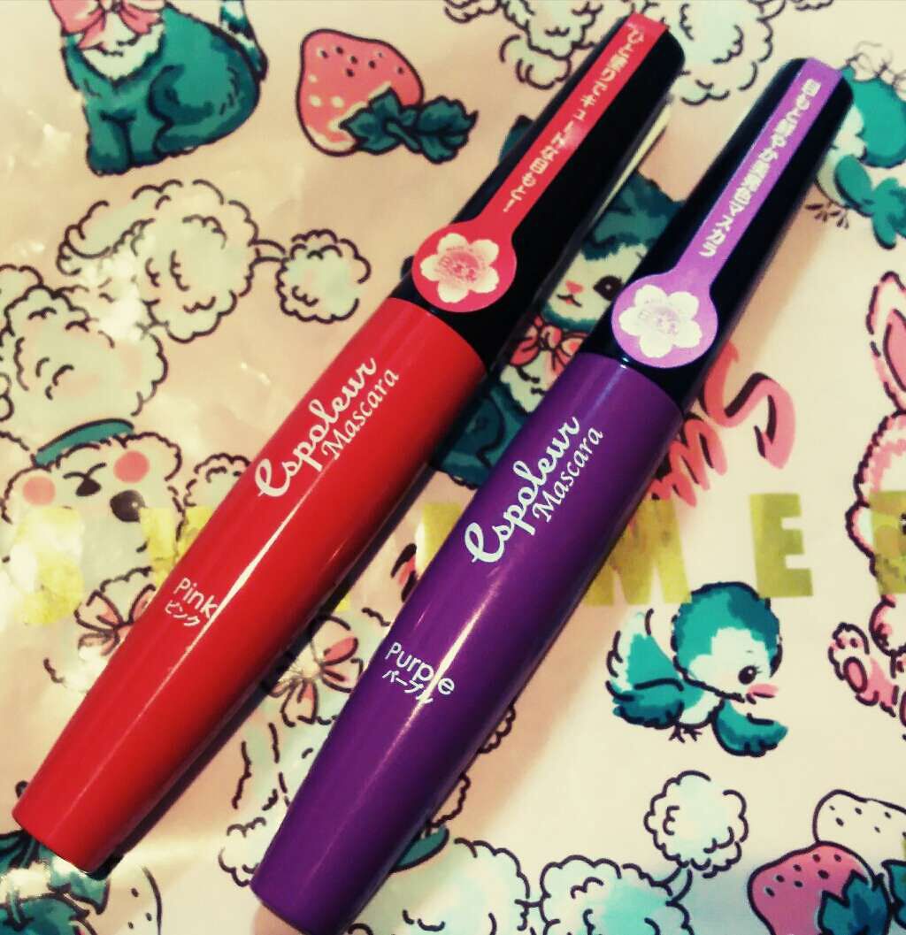 エスポルール カラーマスカラ/エスポルール/マスカラを使ったクチコミ(1枚目)