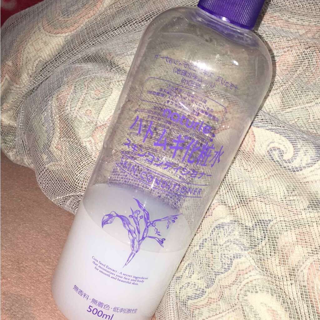 ハトムギ化粧水(ナチュリエ スキンコンディショナー R )/ナチュリエ/化粧水を使ったクチコミ(1枚目)