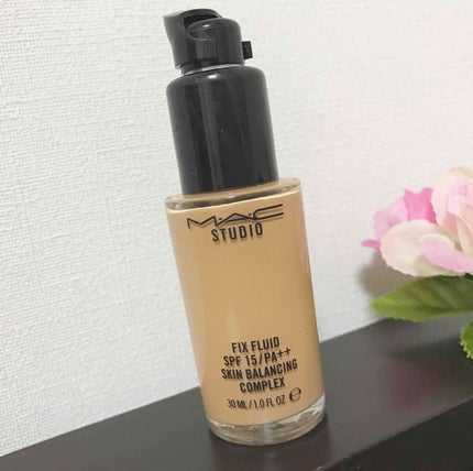 スタジオフィックス フルイッド SPF 15/M・A・C/リキッドファンデーションを使ったクチコミ(1枚目)