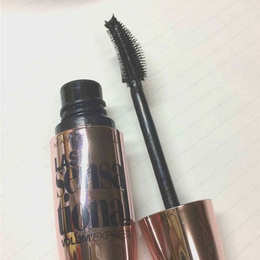 ボリューム エクスプレス ラッシュセンセーショナル 01 ブラック/MAYBELLINE NEW YORK/マスカラを使ったクチコミ（1枚目）