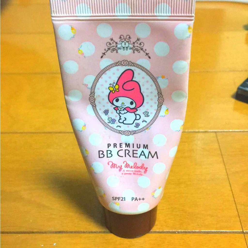 マイメロディ プレミアムBBクリーム/ピエラス/BBクリームを使ったクチコミ(1枚目)