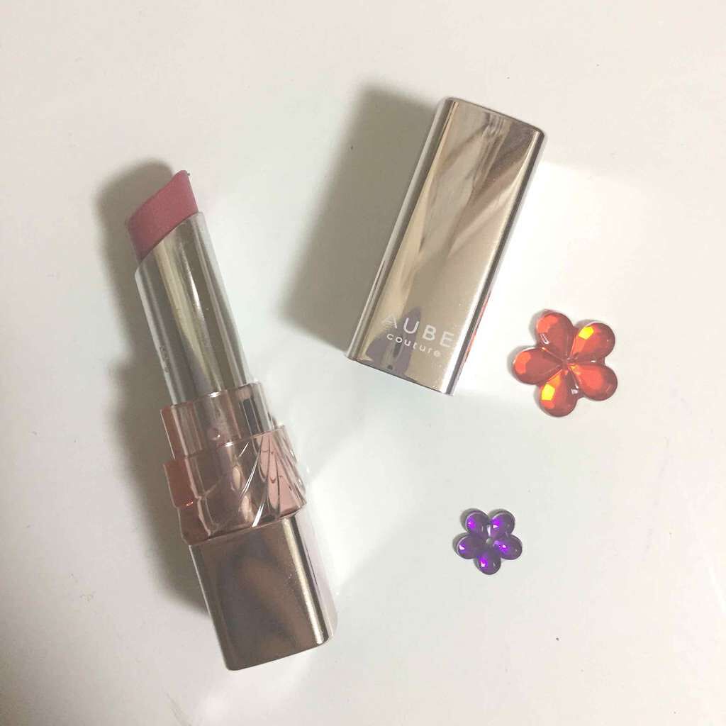 ロングキープルージュ/AUBE/口紅を使ったクチコミ(1枚目)