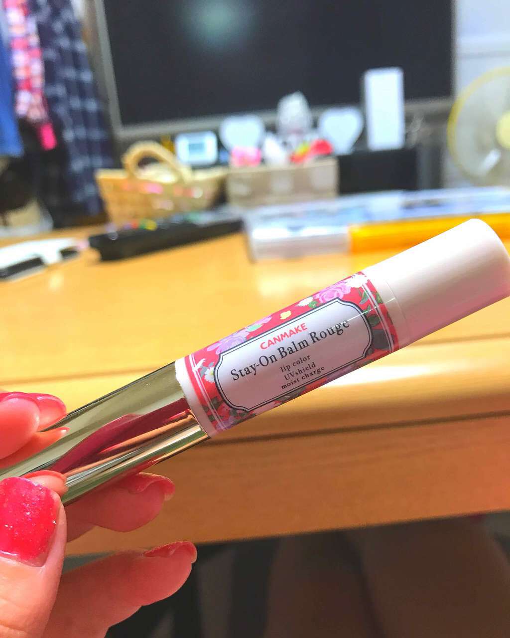 ステイオンバームルージュ/キャンメイク/口紅を使ったクチコミ(1枚目)