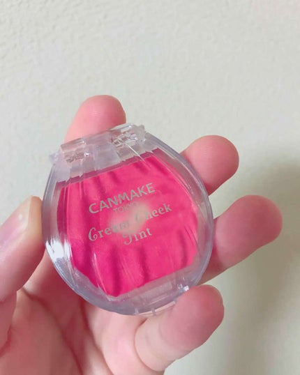 クリームチーク ティント/キャンメイク/ジェル・クリームチークを使ったクチコミ(1枚目)