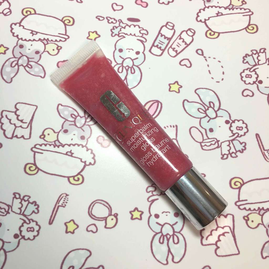 スーパーバーム モイスチャライジング グロス/CLINIQUE/リップグロスを使ったクチコミ(2枚目)