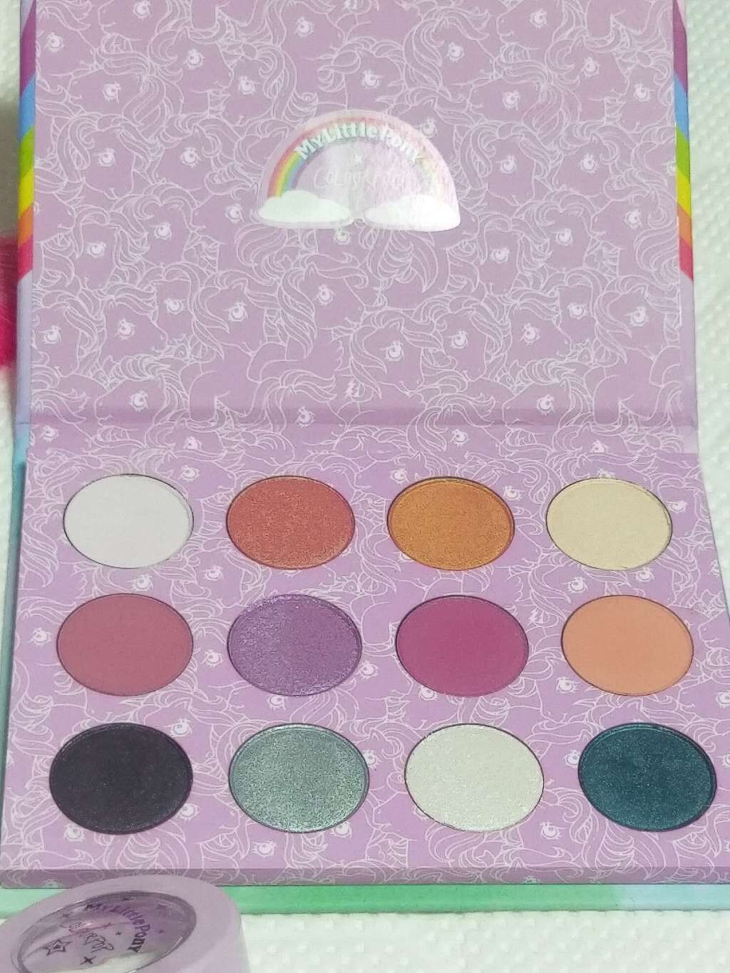 My Little Pony eyeshadow palette/ColourPop/アイシャドウパレットを使ったクチコミ(1枚目)