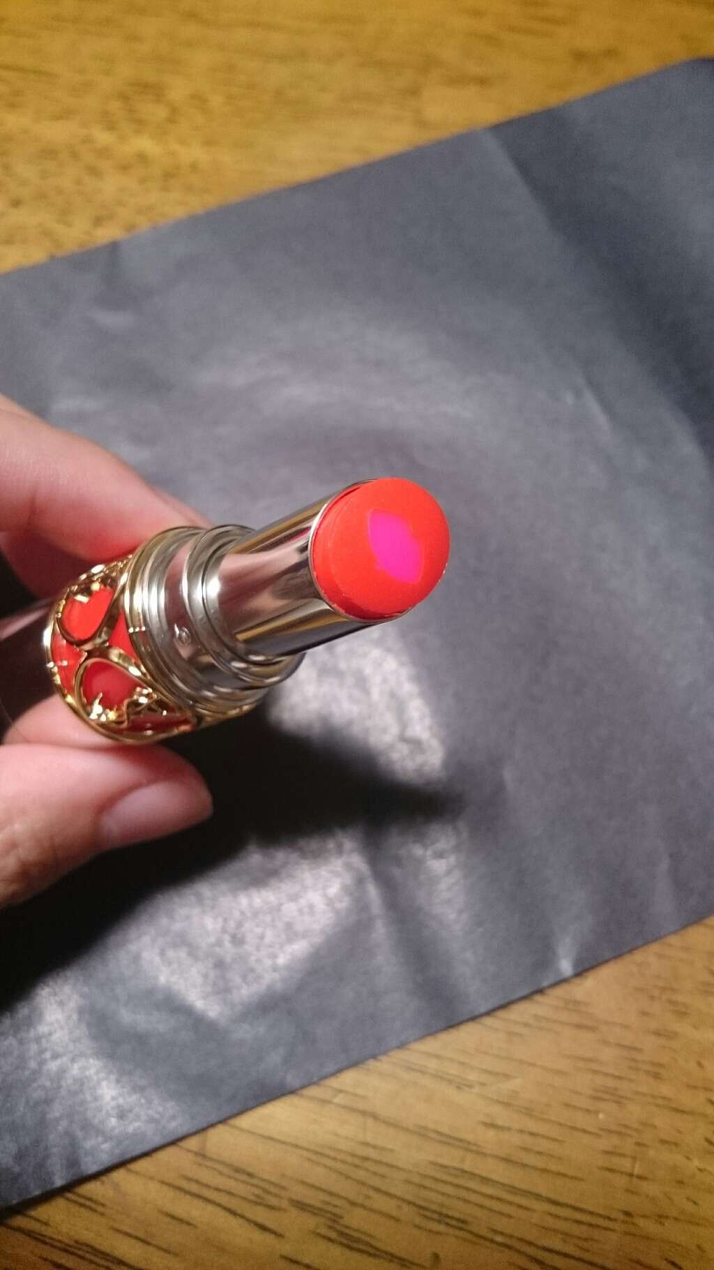 ヴォリュプテ ティントインバーム/YVES SAINT LAURENT BEAUTE/口紅を使ったクチコミ(1枚目)