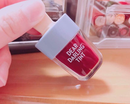 ディアダーリン ウォータージェルティント (アイスティント)/ETUDE/口紅を使ったクチコミ(1枚目)