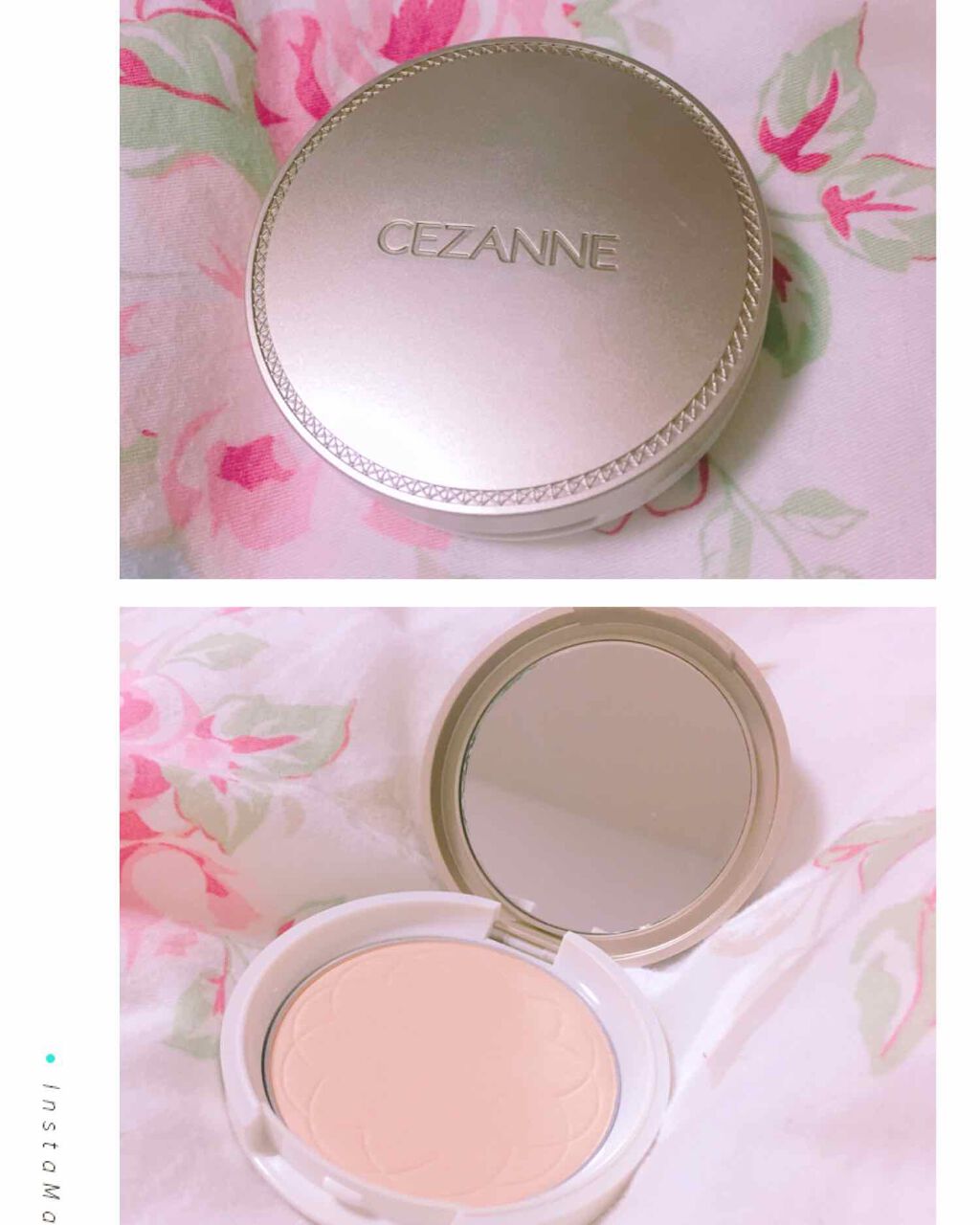 UVシルクフェイスパウダー/CEZANNE/プレストパウダーを使ったクチコミ(1枚目)