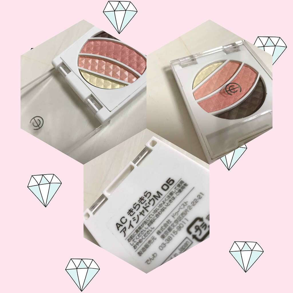 AC きらきらアイシャドウM/AC MAKEUP/アイシャドウパレットを使ったクチコミ(1枚目)