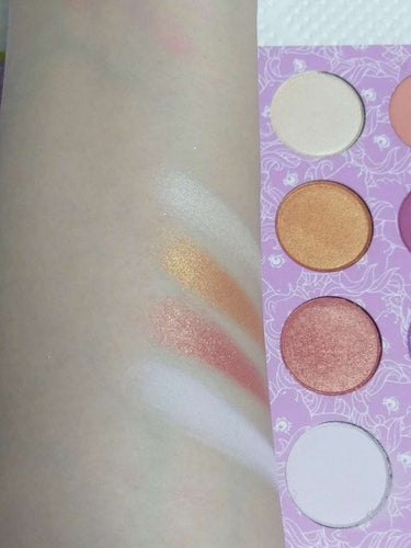 My Little Pony eyeshadow palette/ColourPop/アイシャドウパレットを使ったクチコミ（2枚目）