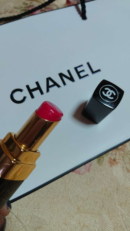 ルージュ ココ シャイン 118 エナジー/CHANEL/口紅を使ったクチコミ(1枚目)
