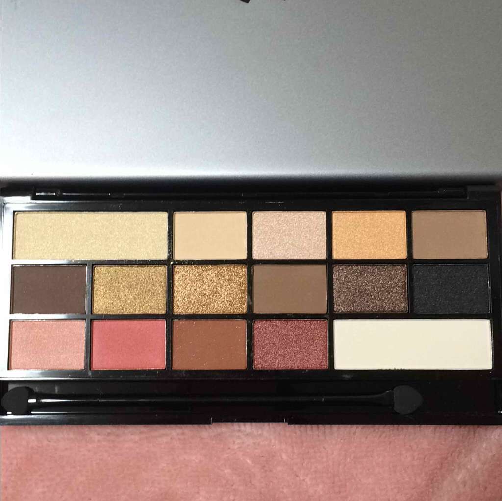 アイラブチョコレート/MAKEUP REVOLUTION/アイシャドウパレットを使ったクチコミ(2枚目)