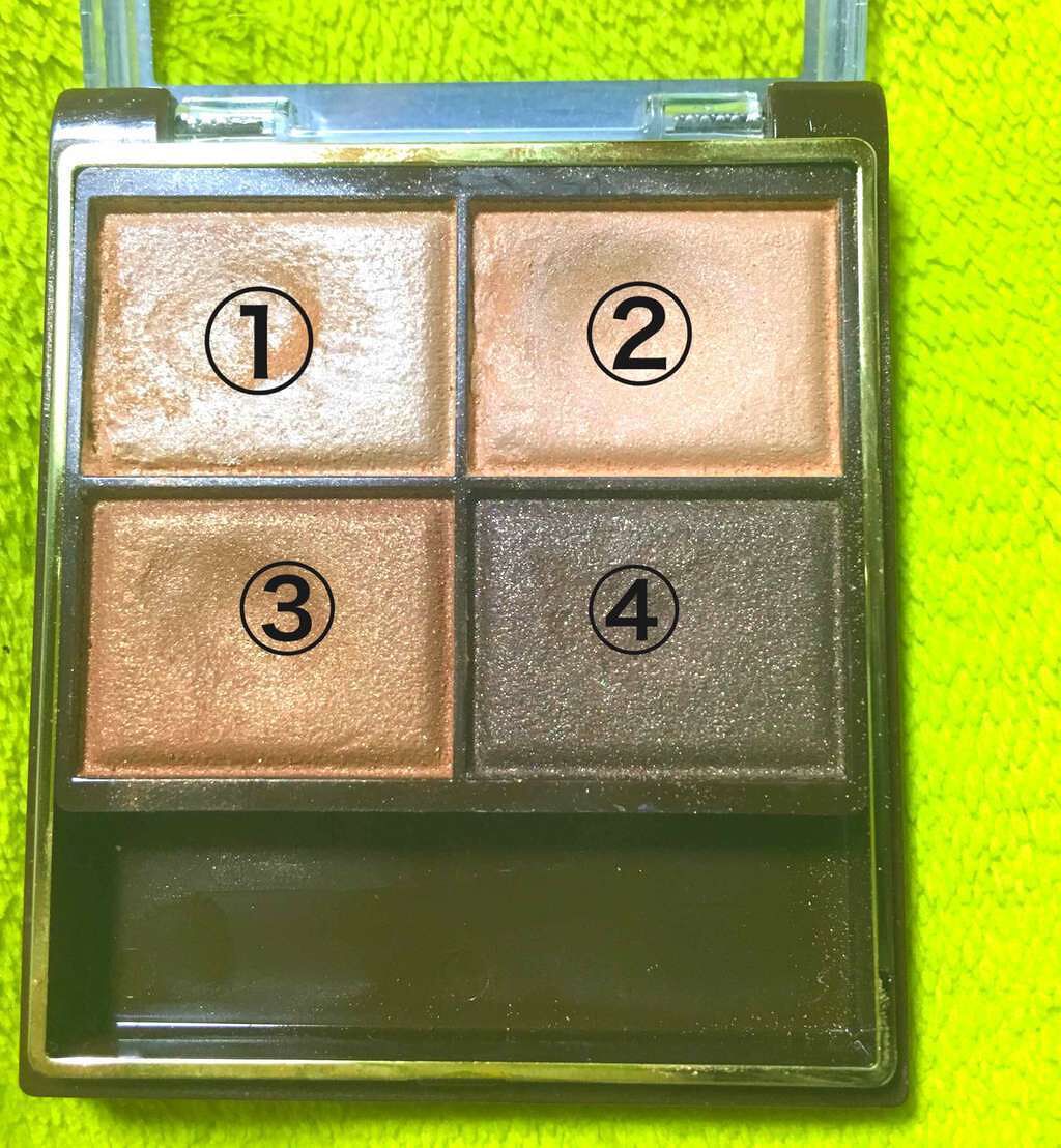 スキニーリッチシャドウ/excel/アイシャドウパレットを使ったクチコミ(2枚目)