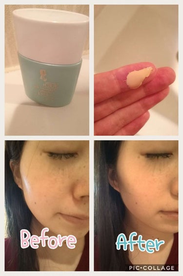 CLINIQUE cheek pop highlighterのクチコミ「クリニークのオイルコントロールBBクリーム。

使い始めた頃は、伸びが悪いなーと思ってたんです.....」（1枚目）