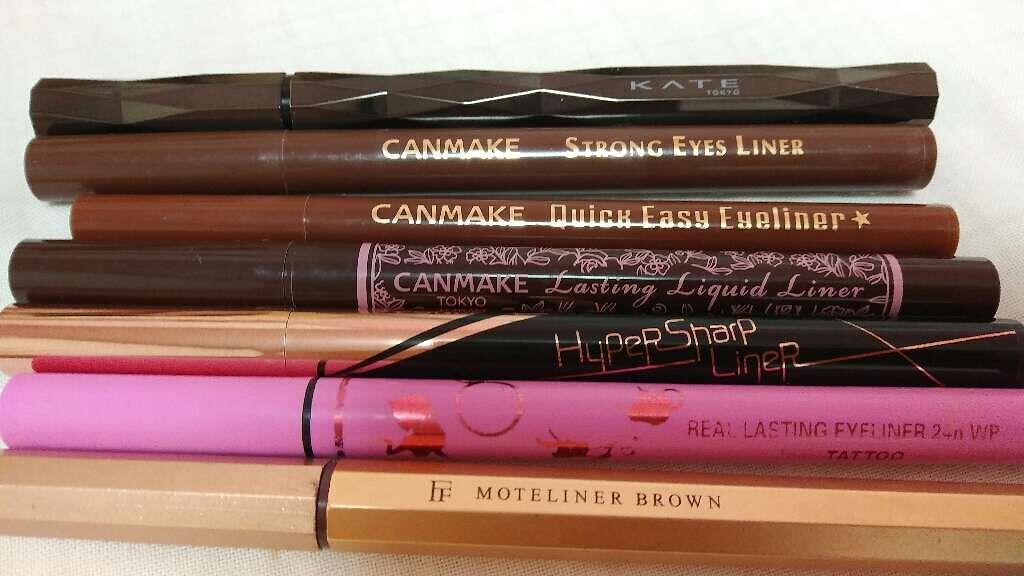 ラスティングリキッドライナー/キャンメイク/リキッドアイライナーを使ったクチコミ（1枚目）
