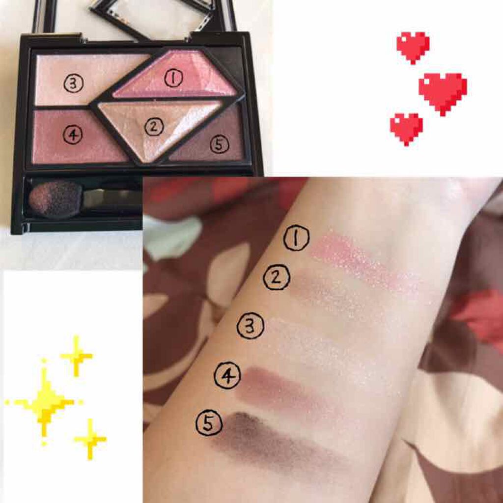 メタルグラマーアイズ/KATE/アイシャドウパレットを使ったクチコミ(2枚目)