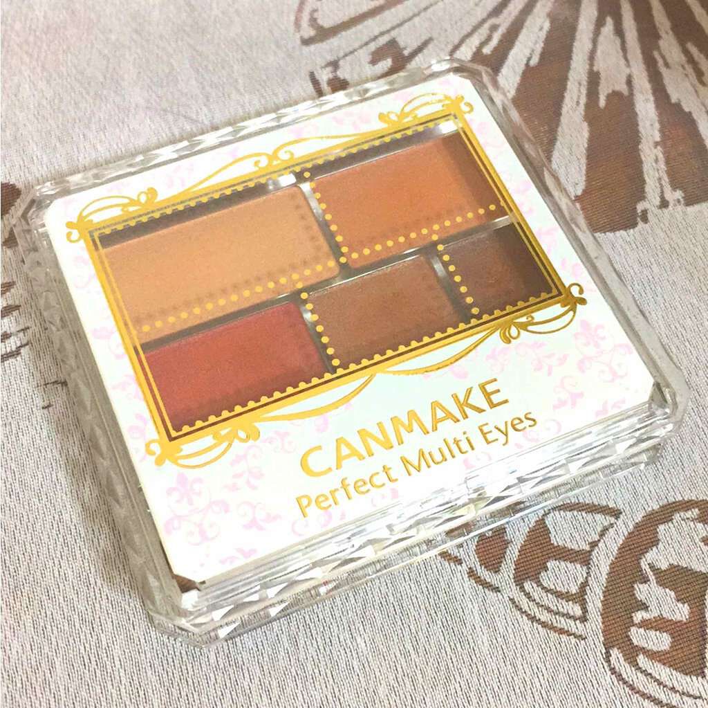 パーフェクトマルチアイズ/キャンメイク/アイシャドウパレットを使ったクチコミ(1枚目)
