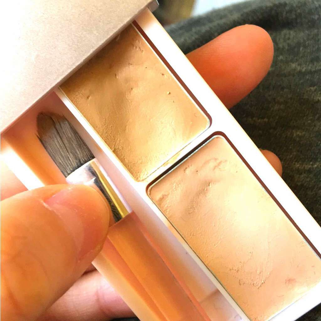 プレミアム パーフェクトクリアコンシーラー/ettusais/パレットコンシーラーを使ったクチコミ(2枚目)