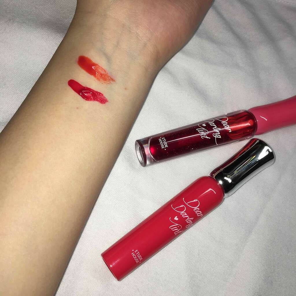 ディアダーリン ウォータージェルティント/ETUDE/リップティントを使ったクチコミ(2枚目)