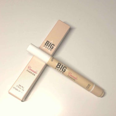 ＊ETUDE HOUSE＊
Big Cover Cushion Concealer Vanilla

修学旅行で台湾に行った時に買いました💓
なので裏は読めません(笑)

ずっと気になってて、でも家の近