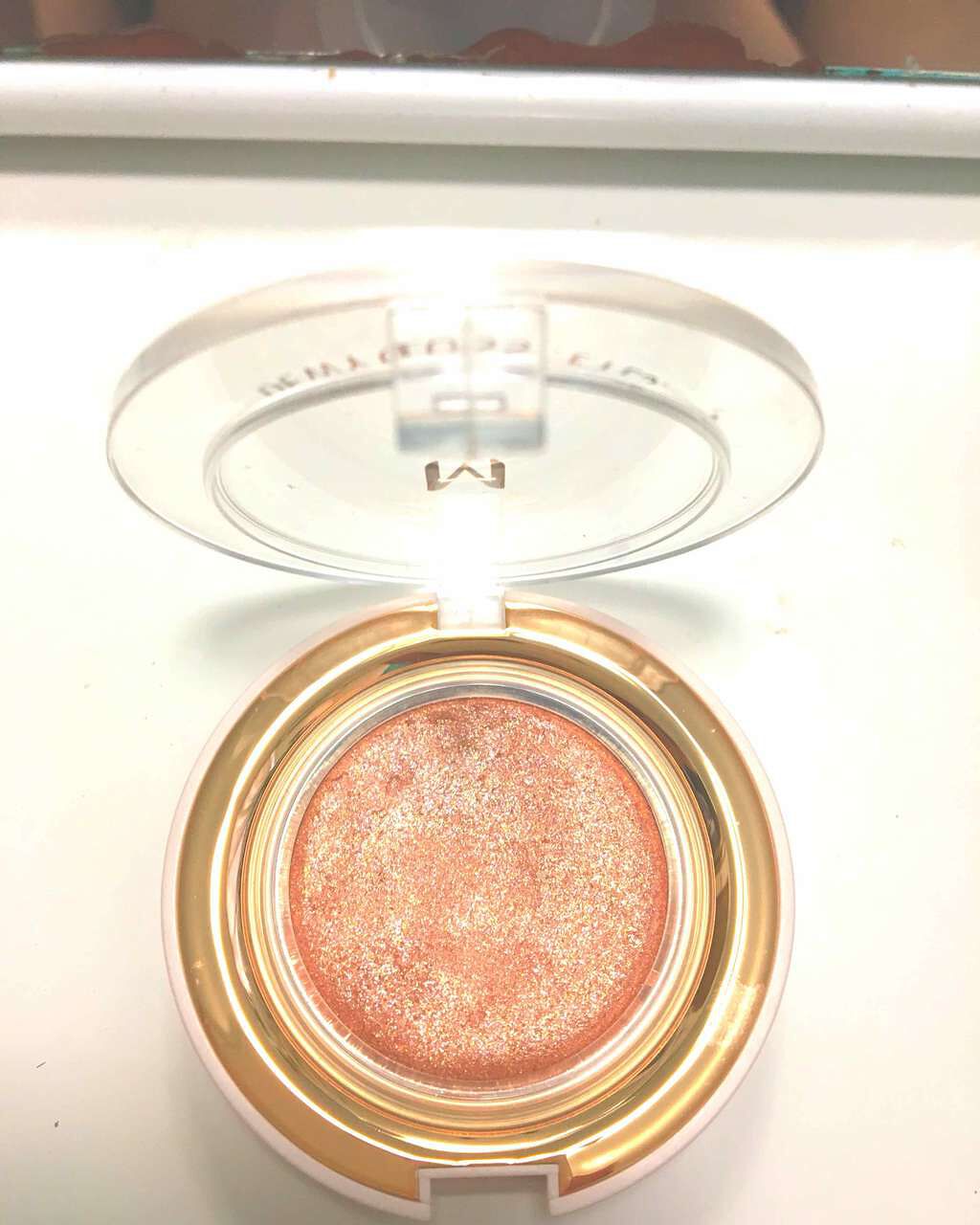 M デューイ グロッシー アイズ/MISSHA/単色アイシャドウを使ったクチコミ(1枚目)