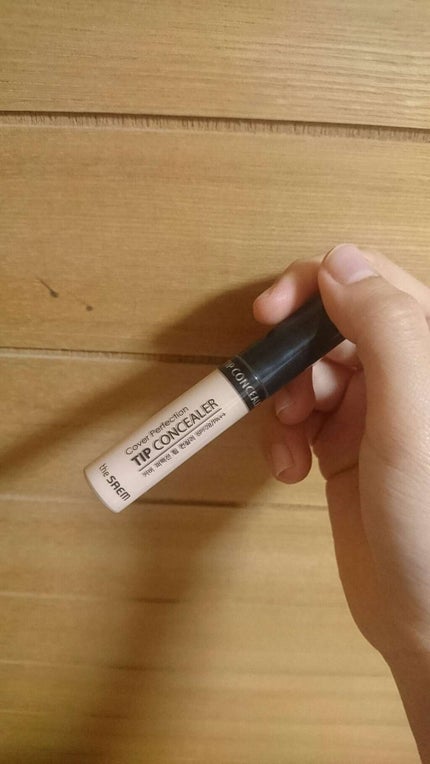 カバーパーフェクション チップコンシーラー/the SAEM/リキッドコンシーラーを使ったクチコミ(1枚目)