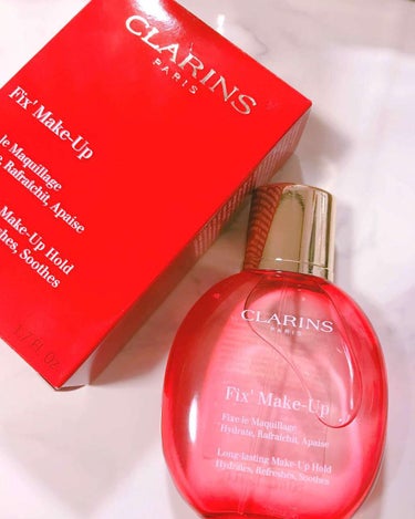 フィックス メイクアップ/CLARINS/ミスト状化粧水を使ったクチコミ（1枚目）