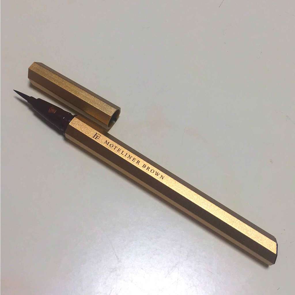 モテライナー リキッド/UZU BY FLOWFUSHI/リキッドアイライナーを使ったクチコミ（1枚目）