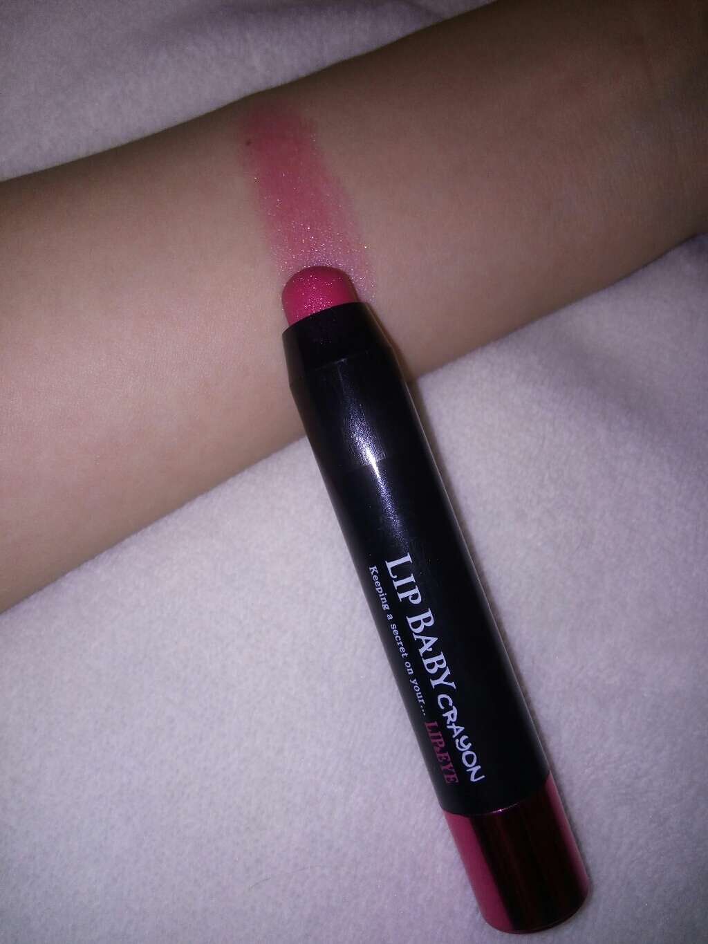 リップベビークレヨン リップ&アイ/メンソレータム/口紅を使ったクチコミ(1枚目)