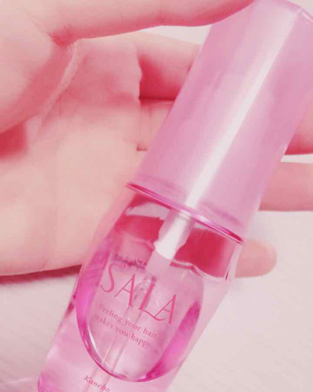 まっすぐアイロン用オイル/SALA/ヘアオイルを使ったクチコミ(1枚目)