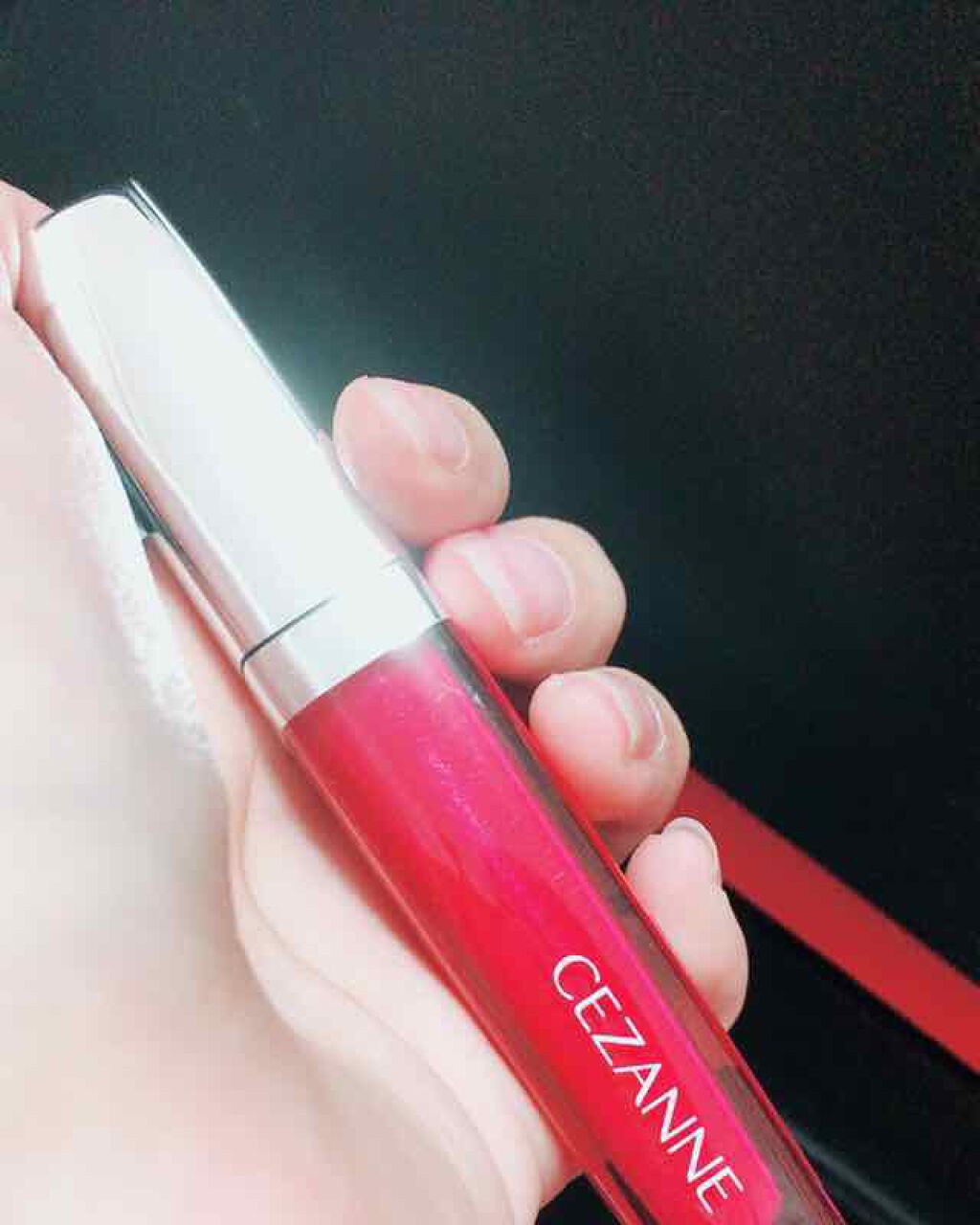 ジェルグロスリップ/CEZANNE/リップグロスを使ったクチコミ(1枚目)