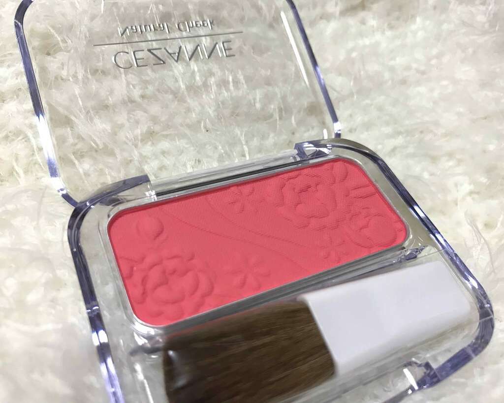 ナチュラル チークN/CEZANNE/パウダーチークを使ったクチコミ（3枚目）