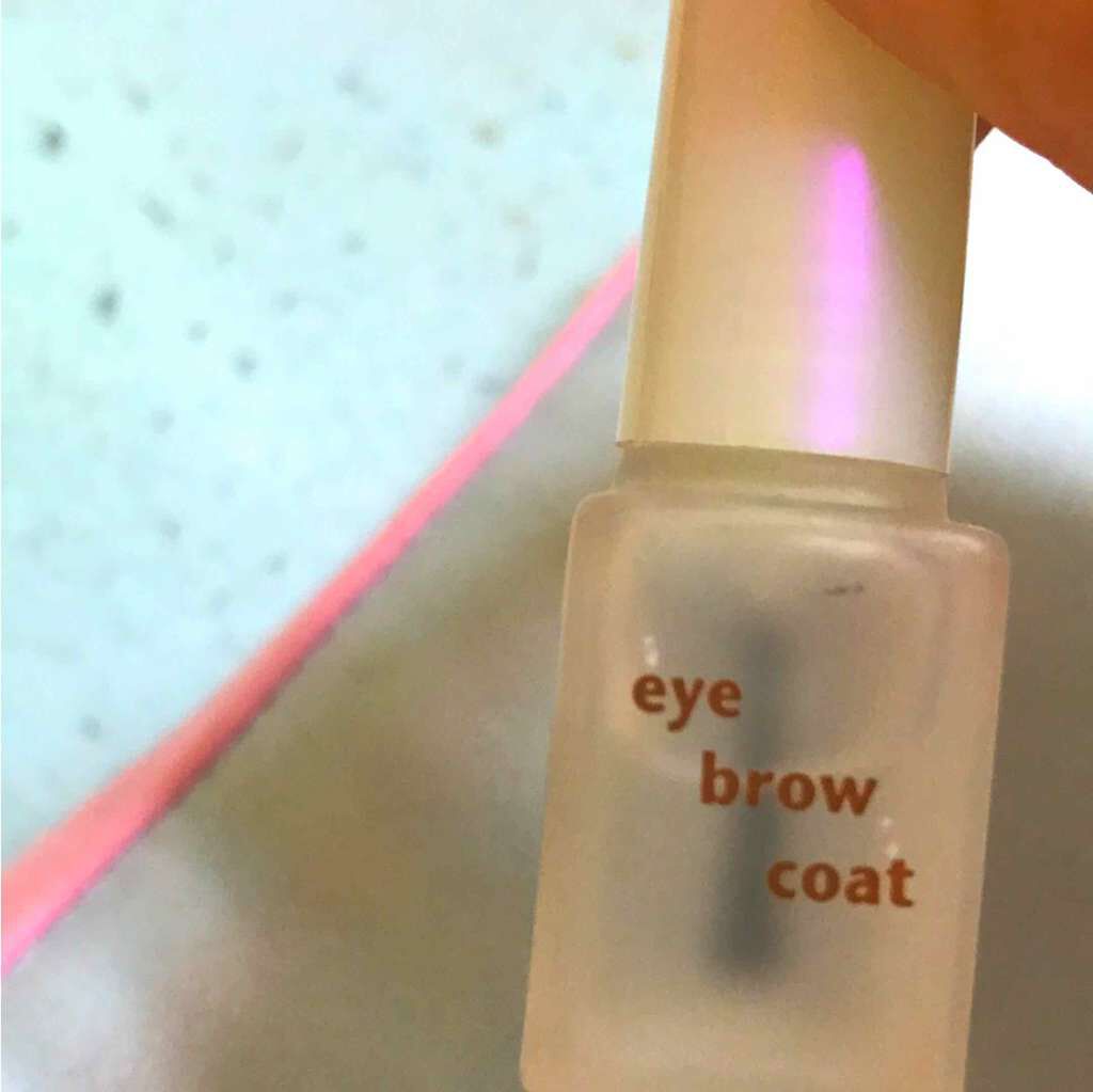 エバビレーナ アイブローコート/DAISO/アイブロウコートを使ったクチコミ（1枚目）