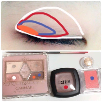 グラムジェリーアイズ/LB/ジェル・クリームアイシャドウを使ったクチコミ(2枚目)