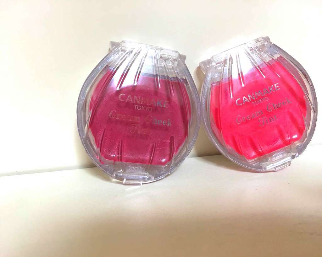 クリームチーク ティント/キャンメイク/ジェル・クリームチークを使ったクチコミ(1枚目)