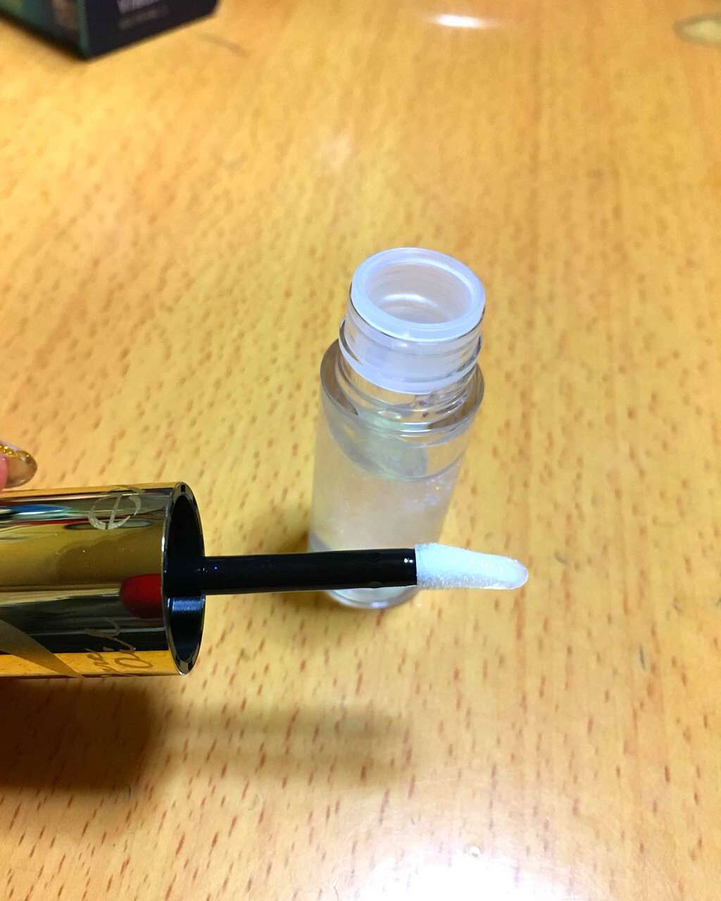 リップケアオイル/excel/リップグロスを使ったクチコミ（2枚目）