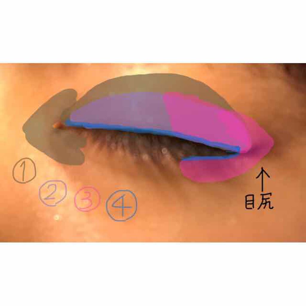 アイシャドウ&ベース/パラドゥ/アイシャドウパレットを使ったクチコミ(4枚目)