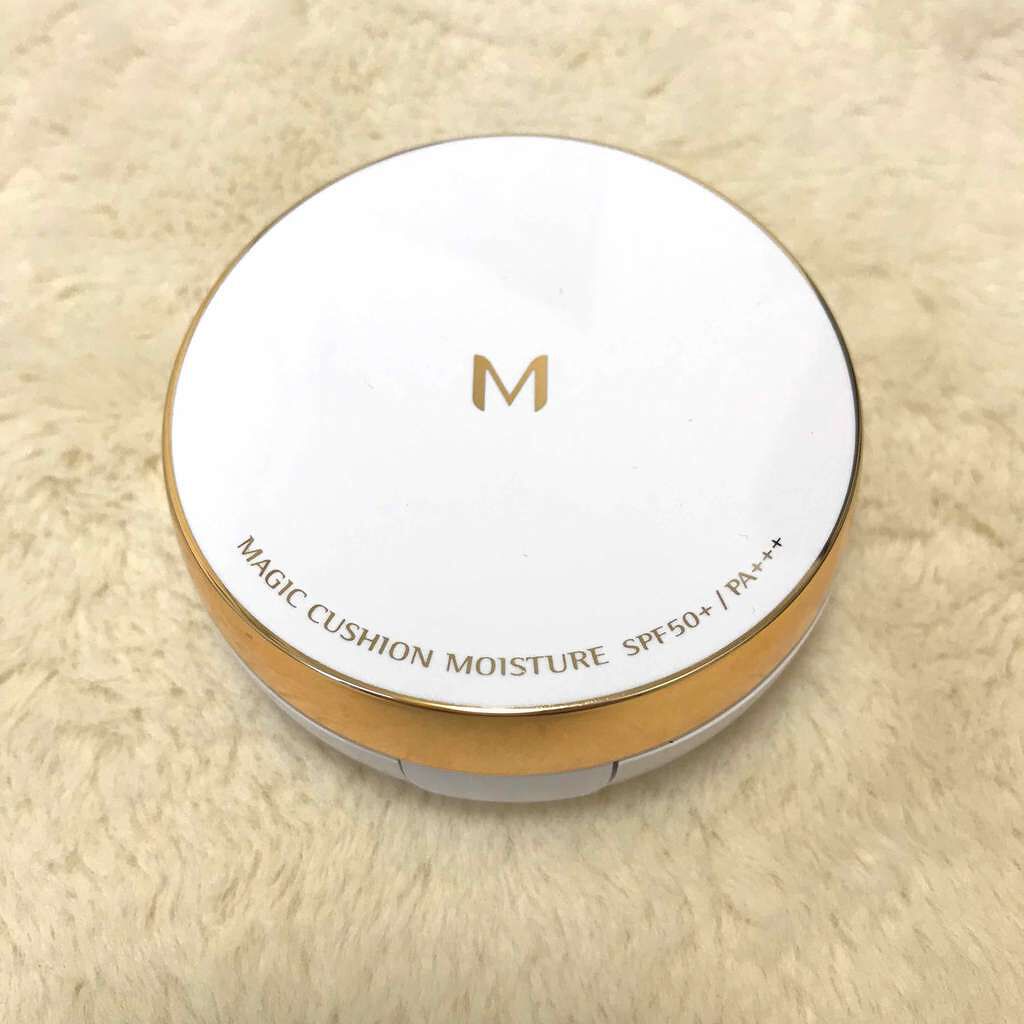 M クッション ファンデーション(モイスチャー)/MISSHA/クッションファンデーションを使ったクチコミ(1枚目)