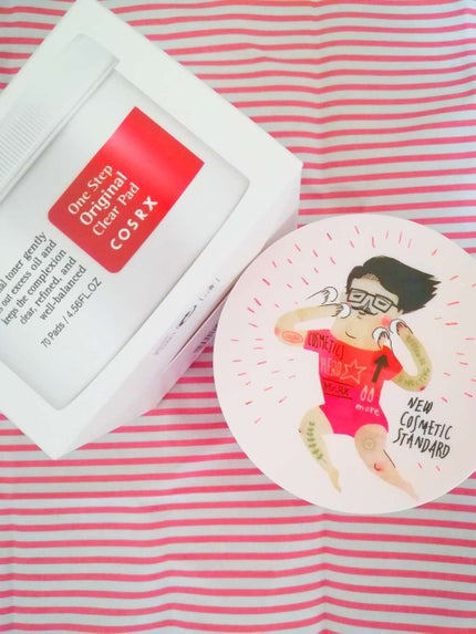 ワンステップオリジナルクリアパッド/COSRX/トナーパッドを使ったクチコミ(1枚目)