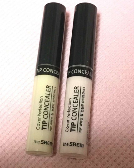 カバーパーフェクション チップコンシーラー/the SAEM/リキッドコンシーラーを使ったクチコミ(1枚目)