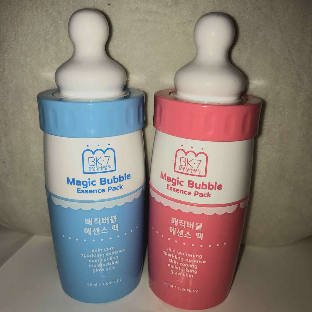 スキンケア方法 マジックバブルエッセンスパック ピンク Baker7の使い方 効果 新大久保で購入した韓国 By R 普通肌 代前半 Lips