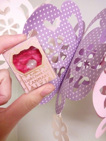 リップ&チーク ジェル/キャンメイク/ジェル・クリームチークを使ったクチコミ(1枚目)