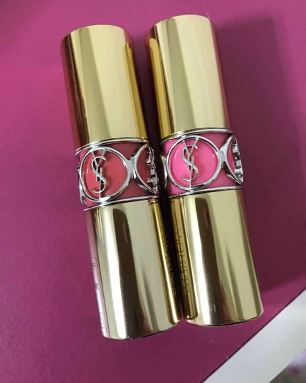 ルージュ ヴォリュプテ シャイン/YVES SAINT LAURENT BEAUTE/口紅を使ったクチコミ(1枚目)