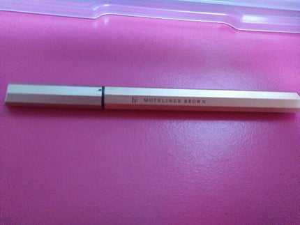 モテライナー リキッド/UZU BY FLOWFUSHI/リキッドアイライナーを使ったクチコミ(1枚目)