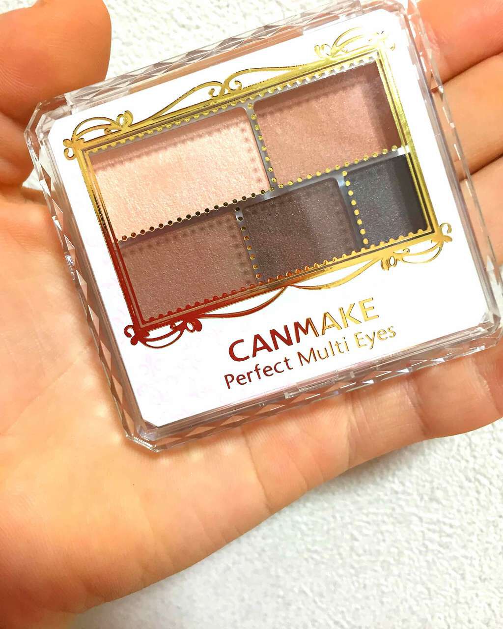 パーフェクトマルチアイズ/キャンメイク/アイシャドウパレットを使ったクチコミ(1枚目)